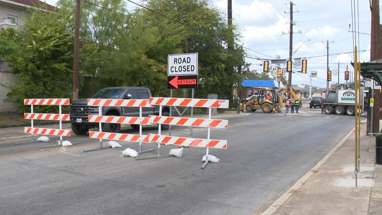 San Antonio water main project brings months of closures to East Hildebrand — KENS 5 (San Antonio), Edinburg Community news